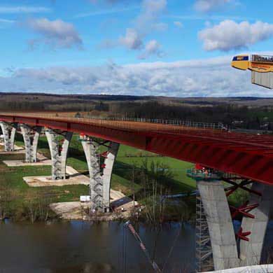 Port-sur-Saône Viaduct | Eiffage Métal