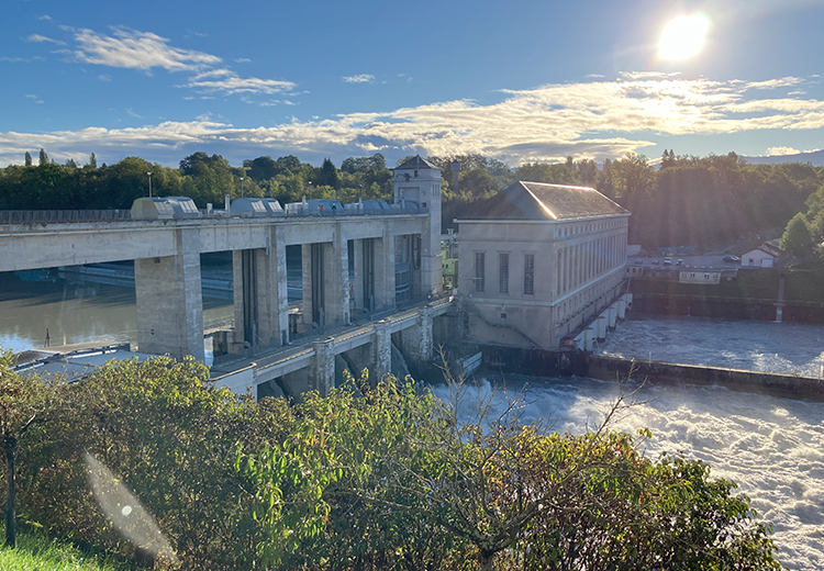  Le barrage de Chancy-Pougny - Crédit photo : ©Eiffage Métal