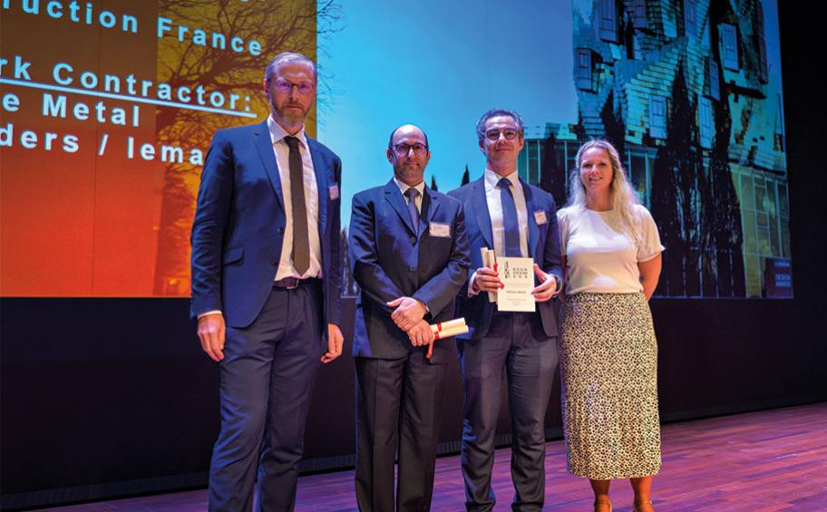 Fondation Luma : Eiffage Métal remporte le « Special Award - Manufacturing »